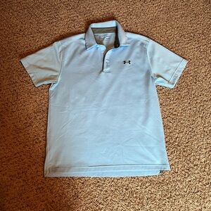 Under Armour Men's Sky Blue Polo Shirt